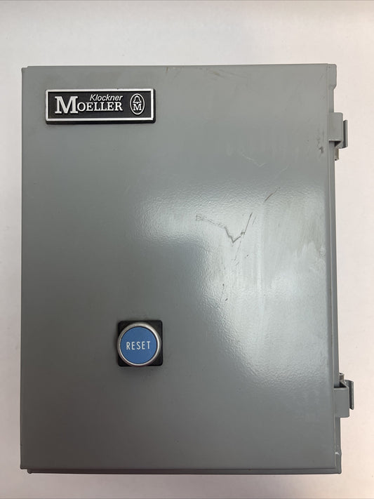 KLOCKNER MOELLER S3GK23X30X17.5/M+W INDUSTRIAL CONTROL PANEL DIL 1 M-Z1 STARTER0