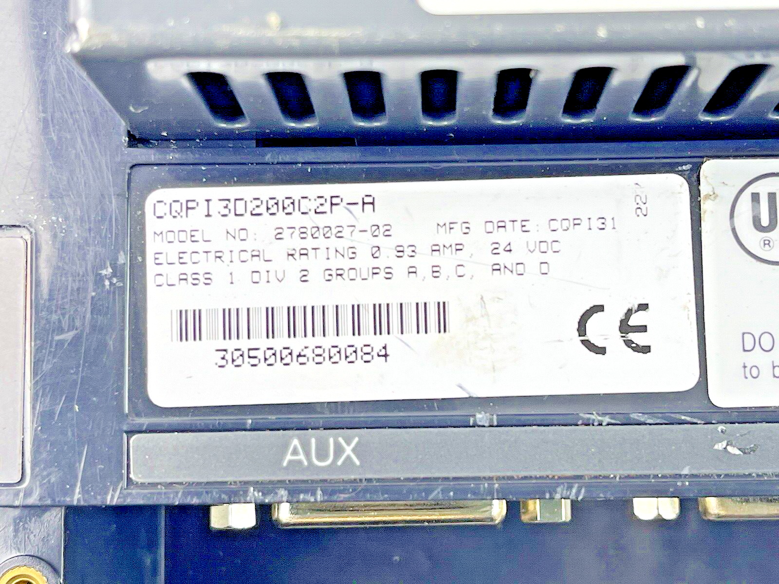 QUICKPANEL - 2780027-02 - TOTAL CONTROL - QPI-MBP-201 - MODBUS PLUS INDICATOR8