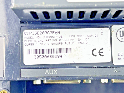 QUICKPANEL - 2780027-02 - TOTAL CONTROL - QPI-MBP-201 - MODBUS PLUS INDICATOR8