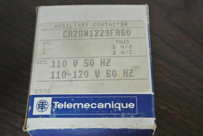 TELEMECANIQUE CA2DN1229FA60 CONTROL RELAY / AUX. CONTACTOR - 110-120V COIL4