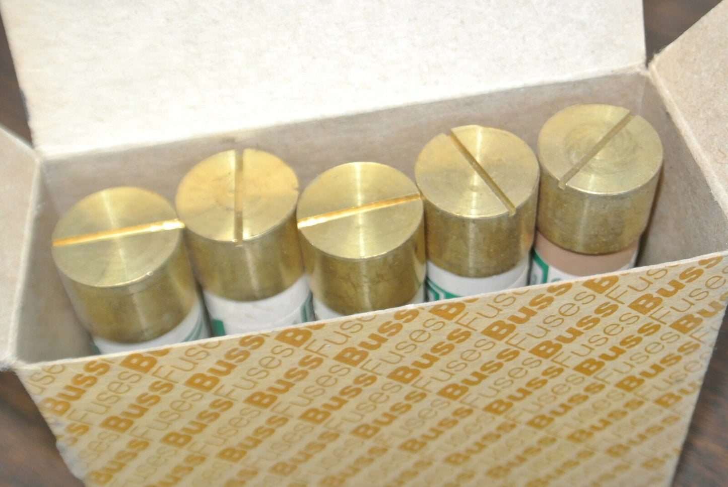 LOT of 5 BUSS REN35 CLASS H SUPER-LAG RENEWABLE FUSE / 35A / 250V / NEW SURPLUS 0