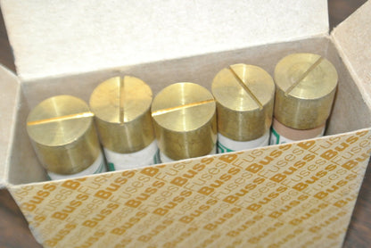 LOT of 5 BUSS REN35 CLASS H SUPER-LAG RENEWABLE FUSE / 35A / 250V / NEW SURPLUS 0