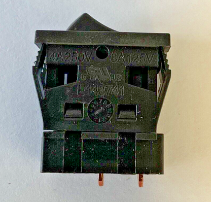 SUN-LITE E143741 RANGE SWITCH 8A 125V J-203 BLACK  ***LOTOF7***1