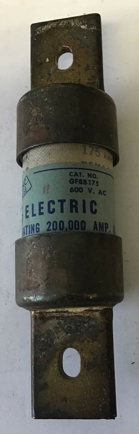 GENERAL ELECTRIC GF8B175 FUSE 600VAC 175AMP CLASS J0