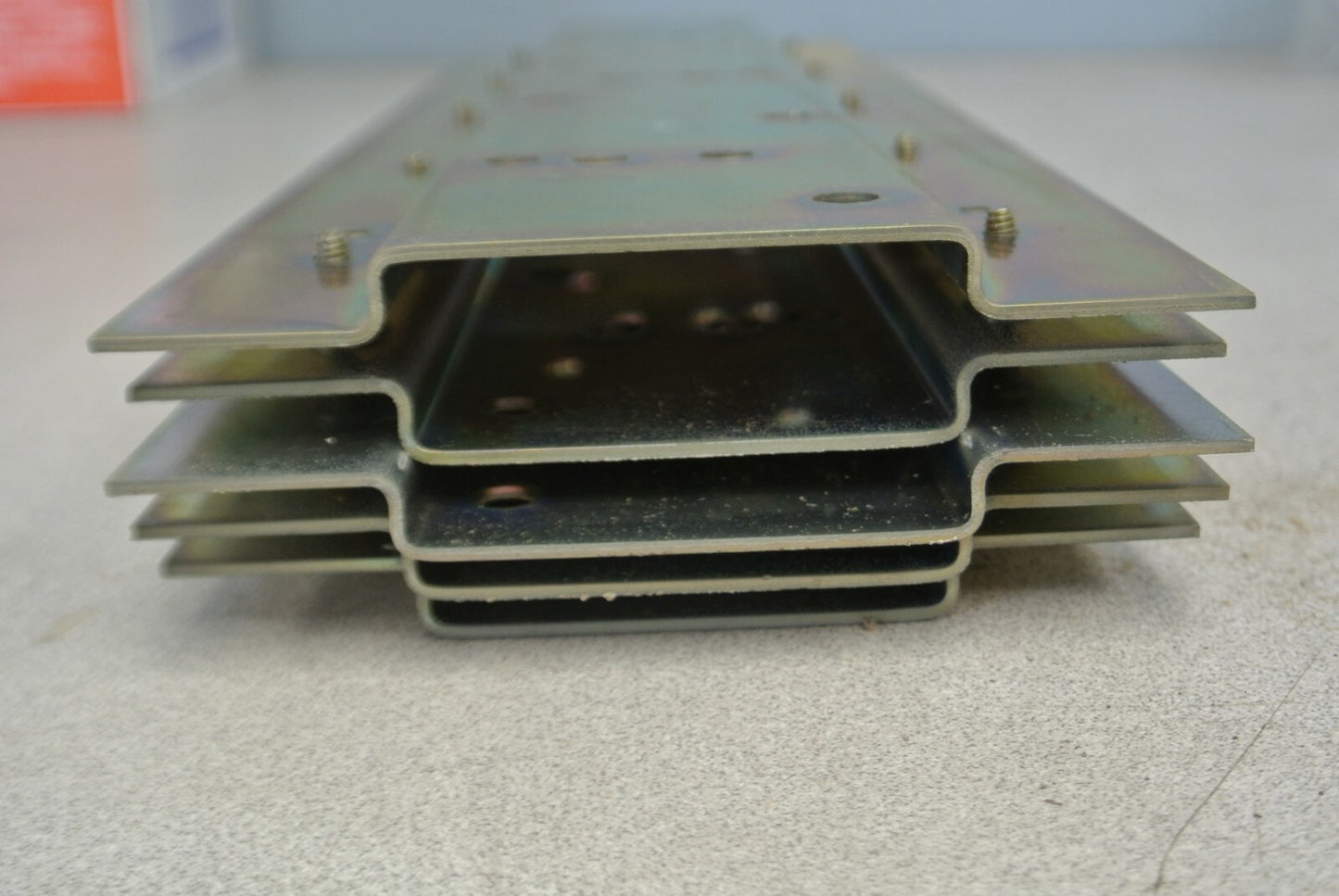 BOX of 5 WESTINGHOUSE ARMS-5 MOUNTING STRIPS for TYPE AR 600V RELAYS 177C482G087