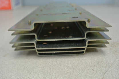 BOX of 5 WESTINGHOUSE ARMS-5 MOUNTING STRIPS for TYPE AR 600V RELAYS 177C482G087