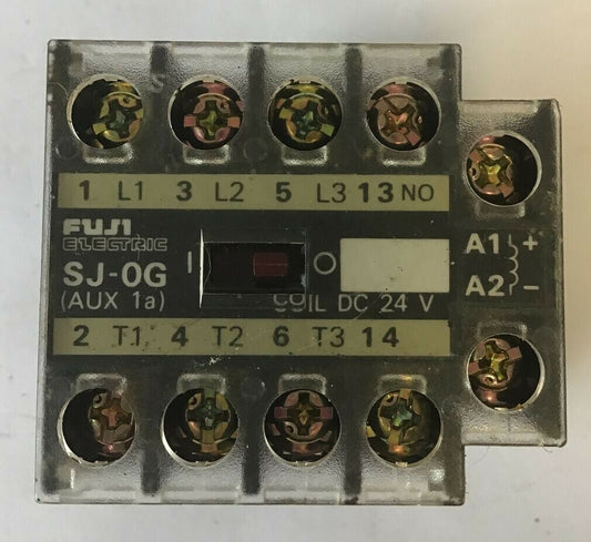 FUJI ELECTRIC SJ-0G RELAY 24VDC 440V 5A 0