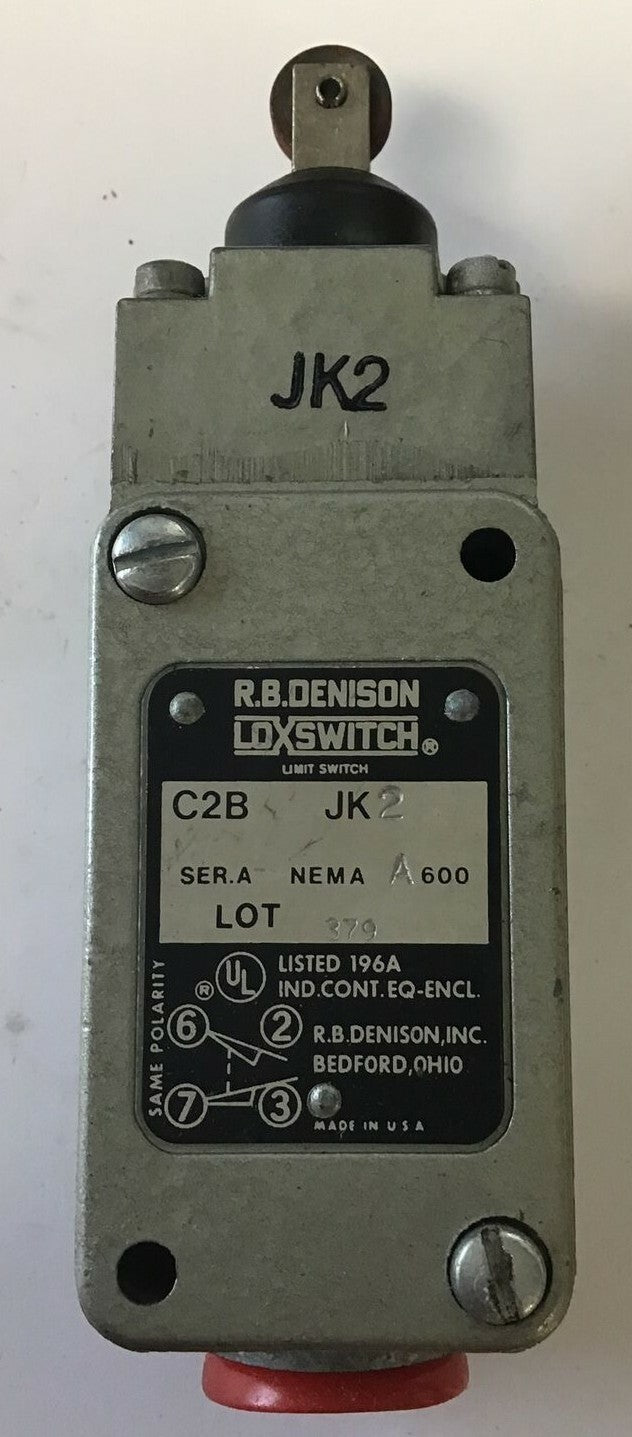 GOULD C2B JK2 LIMIT SWITCH SERIES A NEMA A600 2