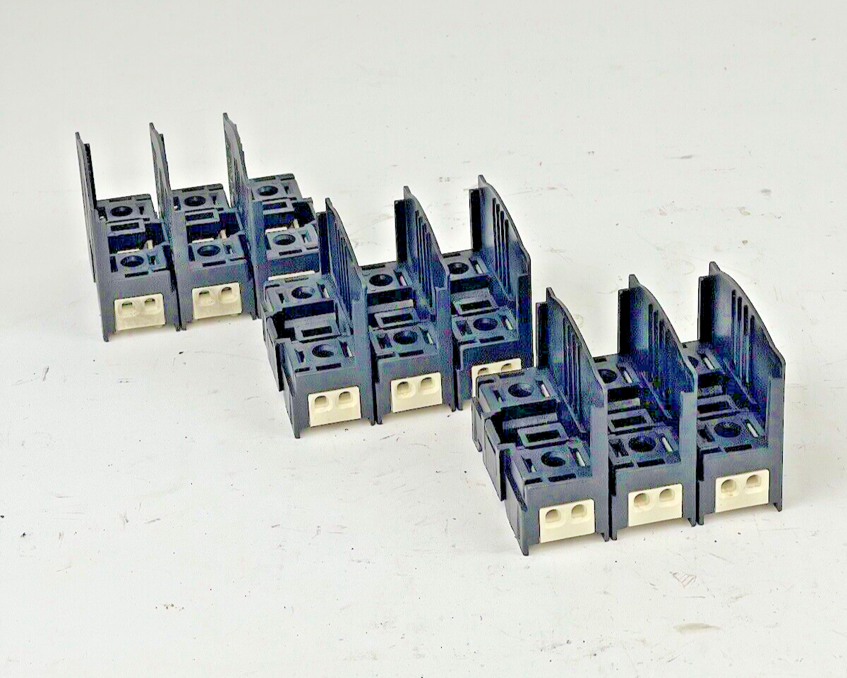 BUSSMANN **LOT OF 9** - JT60030 - FUSEHOLDER - 30A, 600VAC, 200kA0