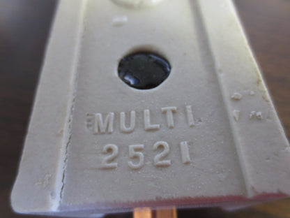 MULTI-UNION 2521 CARTRIDGE FUSE HOLDER, PORCELAIN BASE 388-425 31-60A, 600V 2pcs6