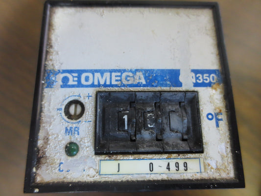 OMEGA CN350 TEMPERATURE CONTROLLER - 0-499¡ F, DIGITAL0
