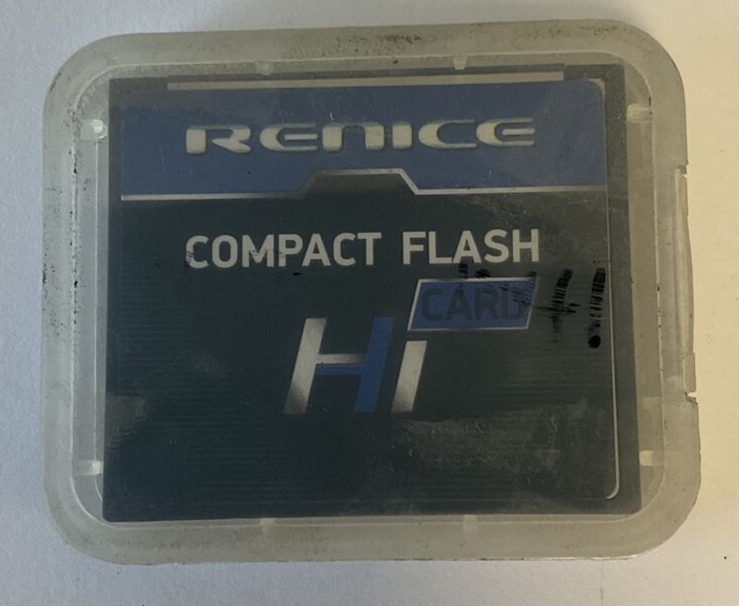 RENICE RIS001-PH1C COMPACT FLASH CARD 1GB ***LOTOF3***1