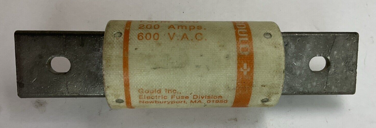 GOULD SHAWMUT A4BX200 TYPE 150J AMP-TRAP FORM 480 600VAC 200AMP WELDER PROTECTOR3