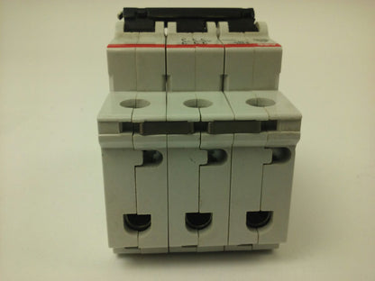ABB S273, CIRCUIT BREAKER, K 16A, 3POLE, 277/480VAC, MAX 440, 10KA, VDE0660, NEW3