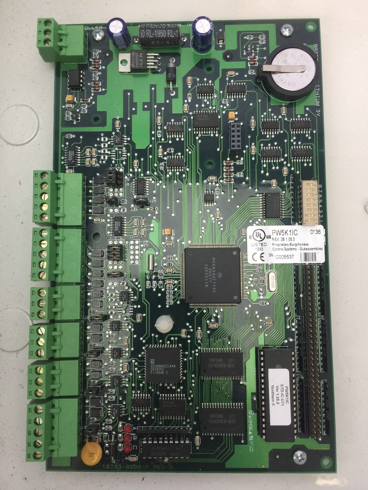 PW5K1ENC3 ACCESS CONTROL SYSTEM UNIT 5