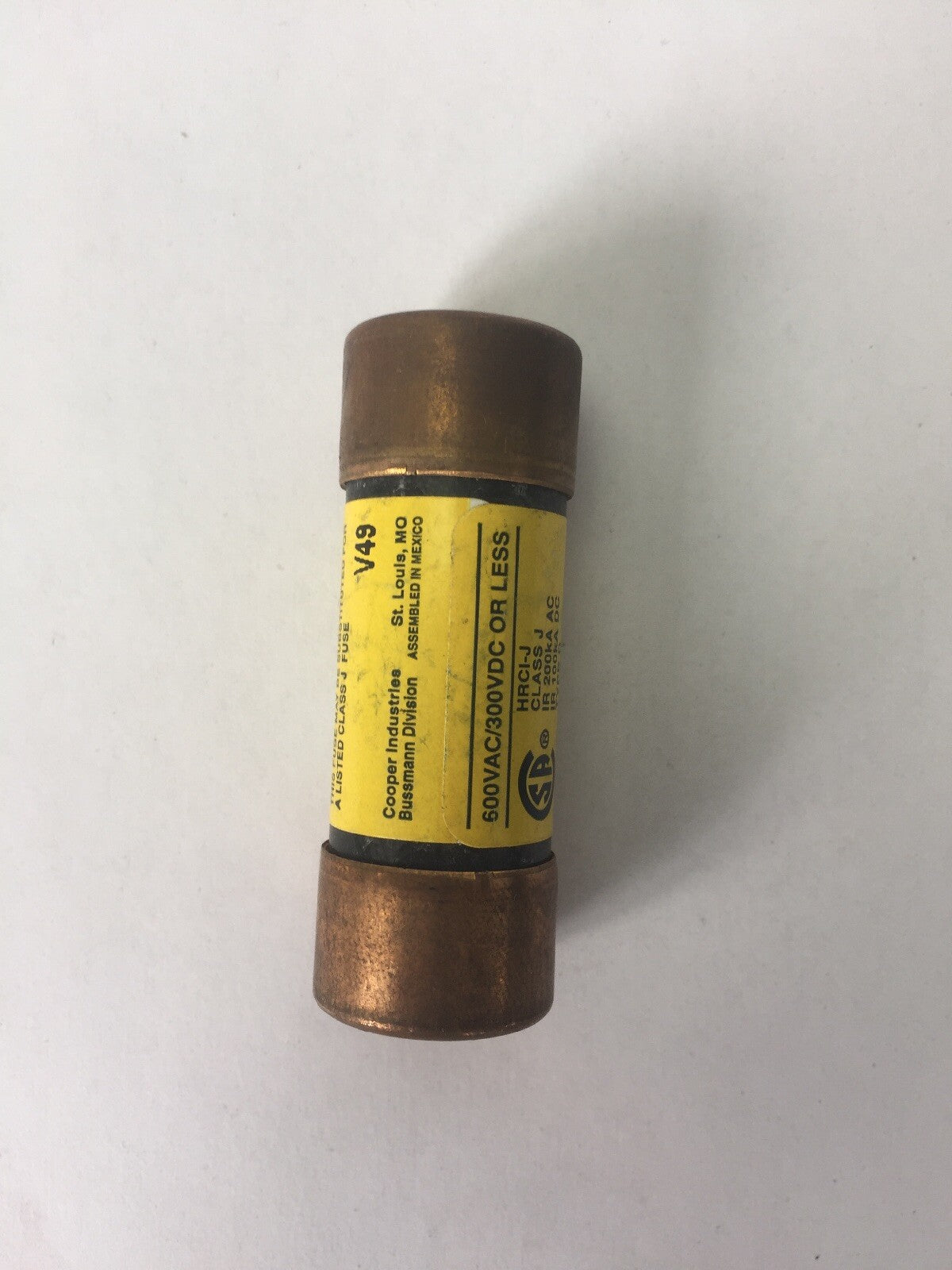 BUSS LPJ-4-1/2SP DUAL ELEMENT TIME DELAY FUSE 4 1/2 AMP 600VAC 300VDC (LOT OF 3)3