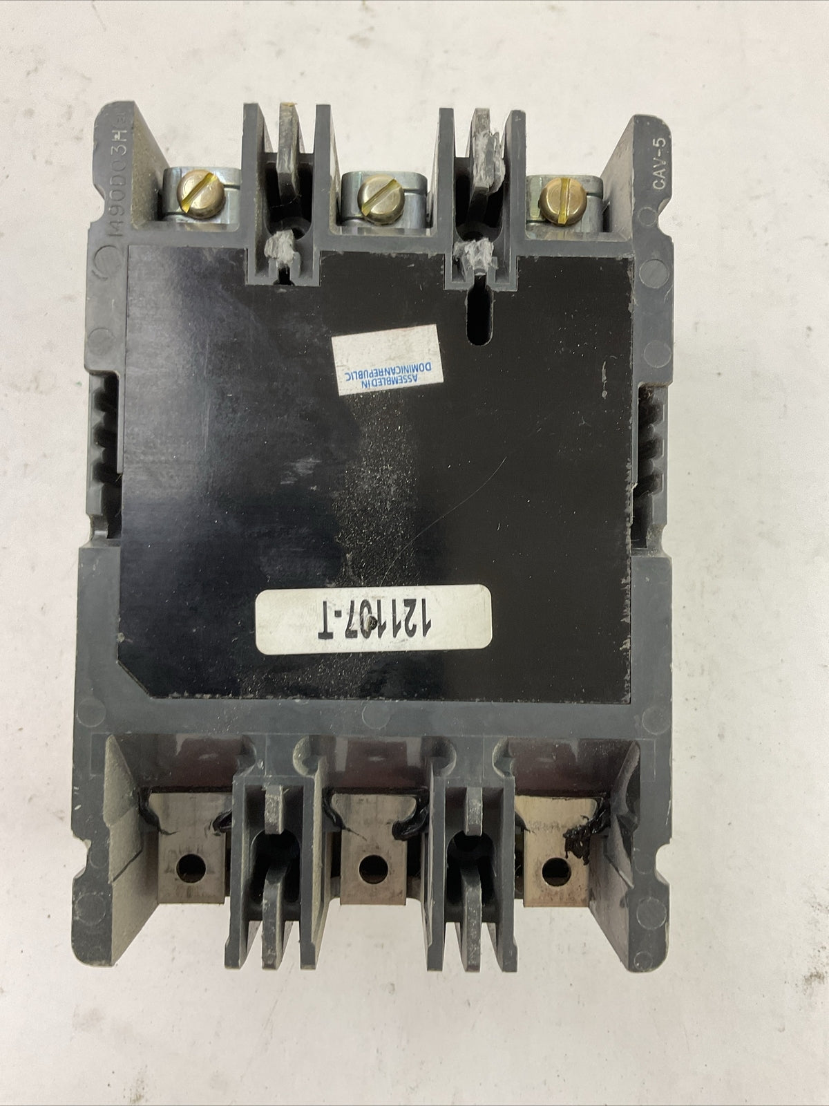 EATON HFD3015BP10 600VAC 250VDC 15AMP 3POLE 6604C37G02 CIRCUIT BREAKER HFD 65K5