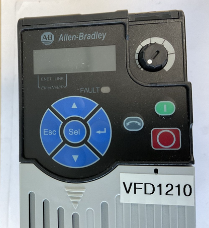 ALLEN BRADLEY 25B-D2P3N104 POWERFLEX SER.A FRN6.001 3PH 480V 63HZ 1.0HP4