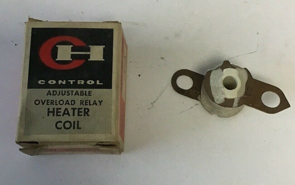 CUTLER HAMMER H1001A ADJ. OVERLOAD RELAY HEATER COIL***LOTOF2***1