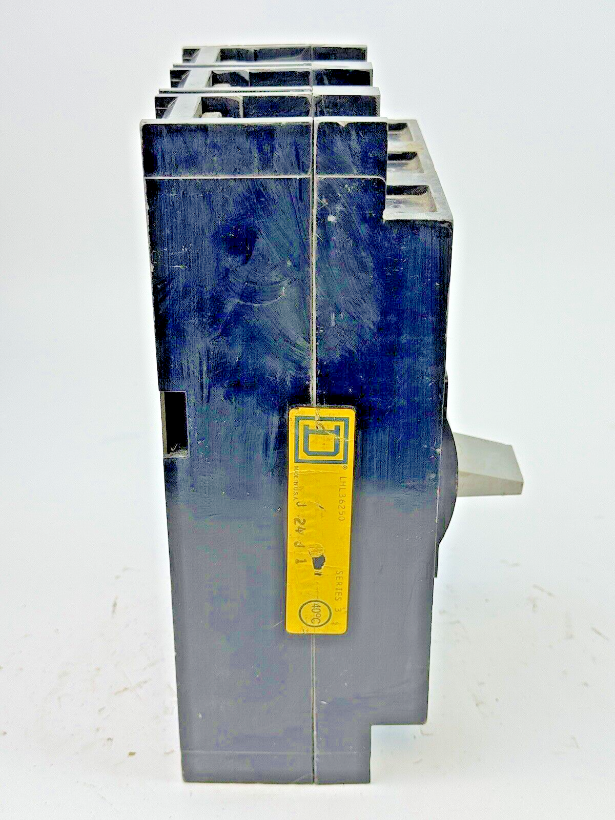 SQUARE D - LHL36250 SER. 3-MOLDED CASE CIRCUIT BREAKER -250 AMP, 3 POLE, 600 VAC2