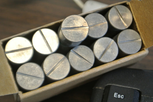 BOX of 10 / GOULD-SHAWMUT RF20 RENEWABLE FUSES 30A / 250V / NEW SURPLUS 0