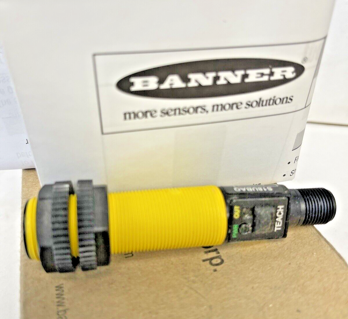 BANNER ENGINEERING - S18UBAQ - ULTRASONIC PROXIMITY SENSOR - 027123