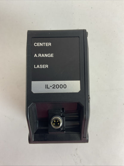 KEYENCE IL-2000 INTELLIGENT-L LASER SENSOR3
