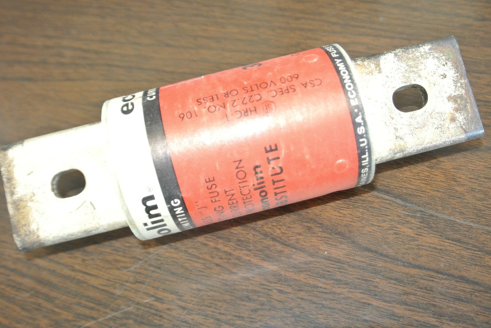ECONOMY / FEDERAL PACIFIC ELECTRIC / JCL-300 CURRENT-LIMITING FUSE / 300A / 600V3
