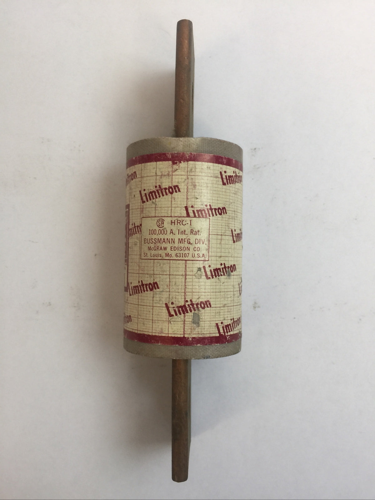 BUSSMAN JKS225 LIMITRON QUICK-ACTING CURRENT-LIMITING FUSE 225AMP 600VAC CLASS J2