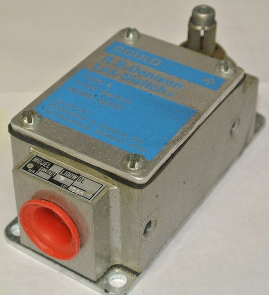R.B. DENISON L100WDL-2M LIMIT SWITCH 600V MAX GOULD / TELEMECANIQUE NEW SURPLUS0