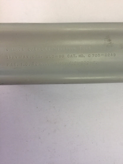 CHANCE C705-0249 CURRENT LIMITING FUSE 15KV 50KA 500A SLC-901
