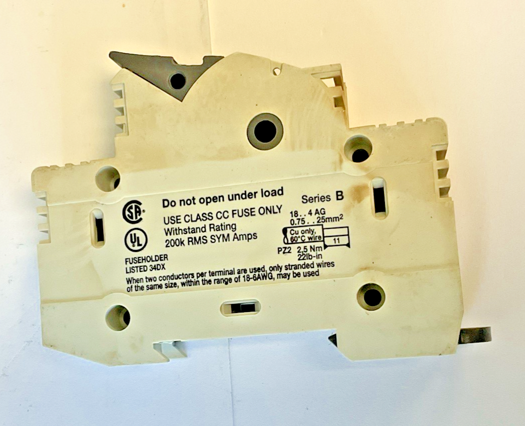 ALLEN BRADLEY 1492-FB1C30-D1 FUSE HOLDER SER.B 30A 72V  ***LOTOF14***3
