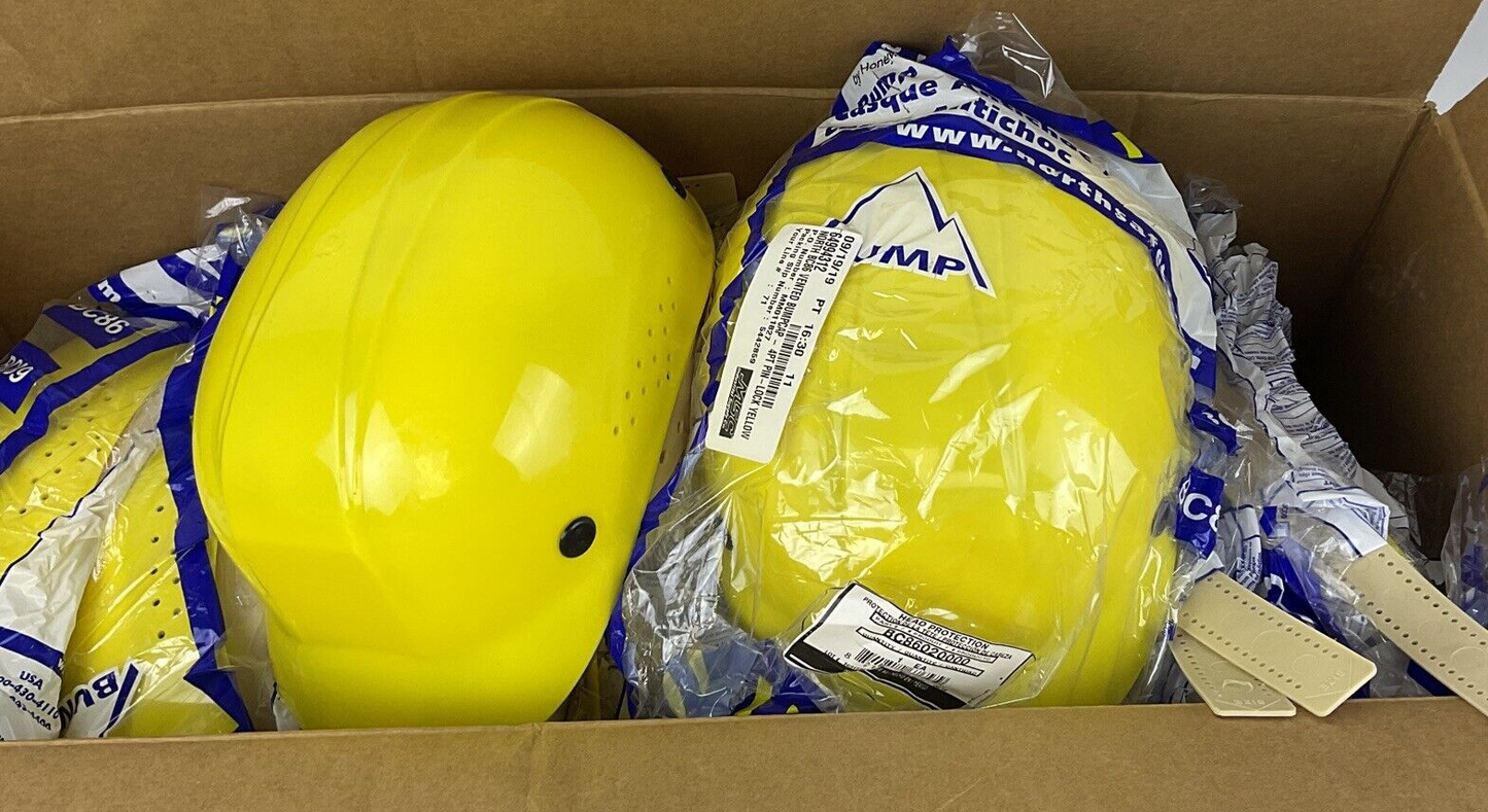 NORTH BUMP CAP BC86 YELLOW ***LOTOF12***0