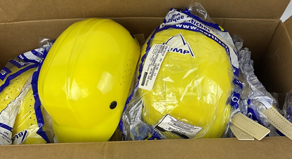 NORTH BUMP CAP BC86 YELLOW ***LOTOF12***0