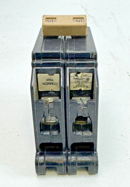 CUTLER-HAMMER - CH250 - COMMON TRIP CIRCUIT BREAKER - 50A, 2 POLE, 120/240 VAC2