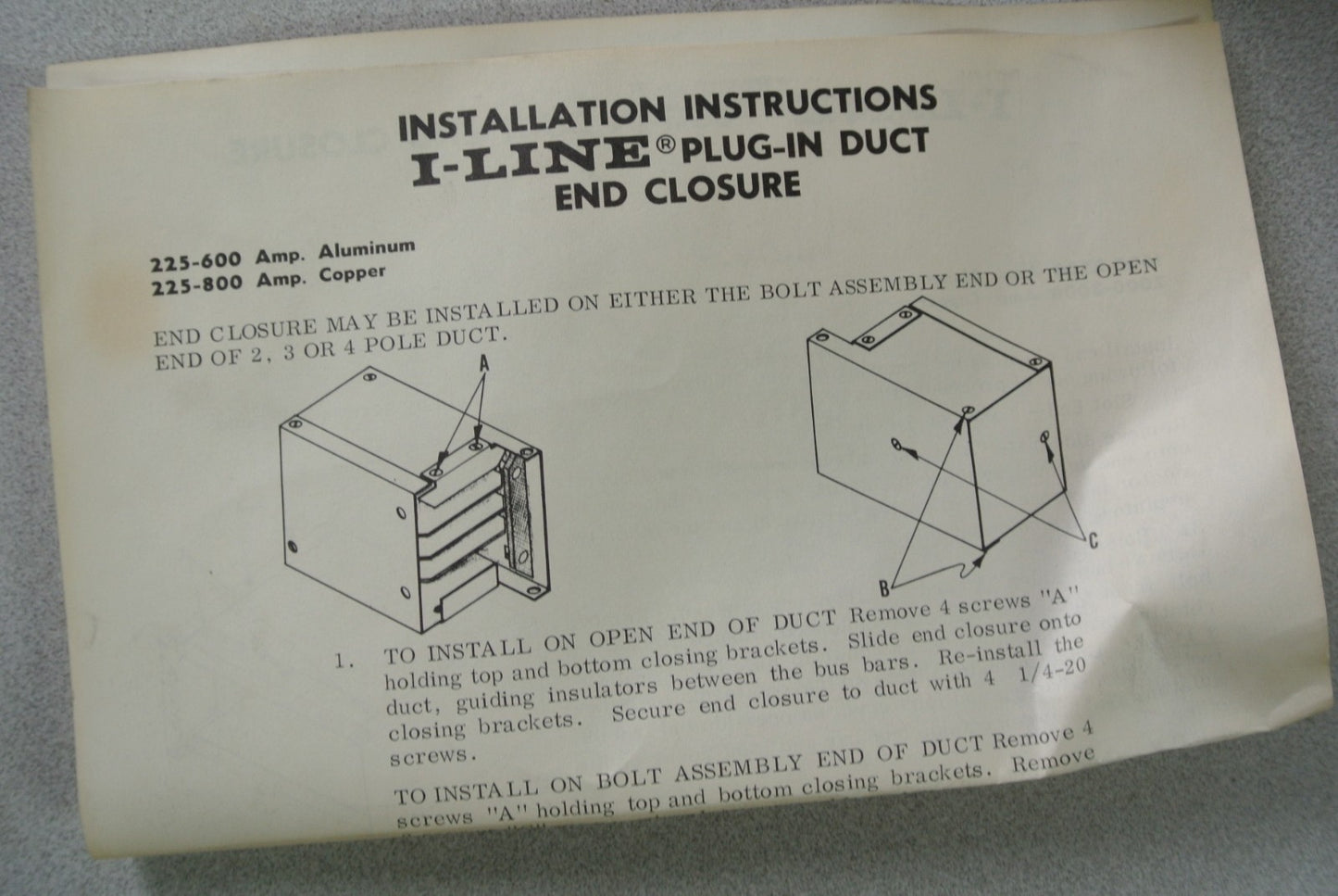 SQUARE D ACP-513EC I-LINE ALUMINUM PLUG-IN DUCT 277/480V, 1350A - NEW SURPLUS2