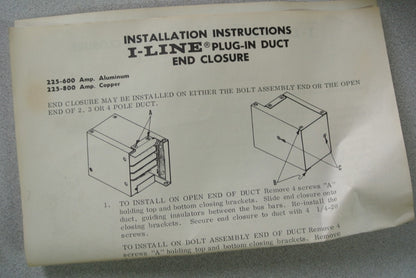 SQUARE D ACP-513EC I-LINE ALUMINUM PLUG-IN DUCT 277/480V, 1350A - NEW SURPLUS2