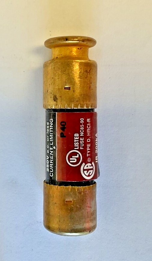 BUSSMANN ECNR10 BULLET FUSE 250VAC 10AMP RK5***LOTOF15****1