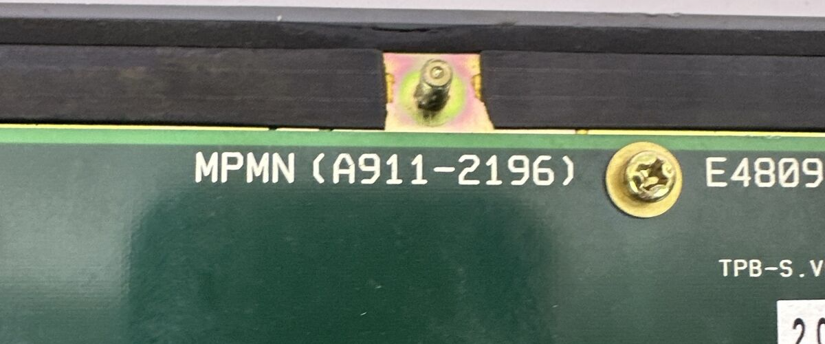 OKUMA MPMN (A911-2196) E4809-770-099-C OPERATOR INTERFACE PANEL E0105-566-103-21