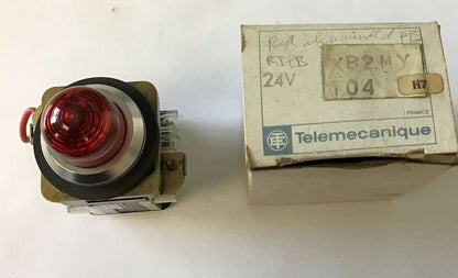 TELEMECANIQUE XB2.MV 104 PUSH BUTTON/ PILOT LIGHT 600VAC/DC HEAVY DUTY0