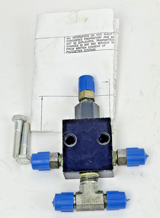 PACESETTER SYSTEMS - MODEL 180 - PILOT OPERATED CHECK VALVE - BRAND NOT STAMPED0