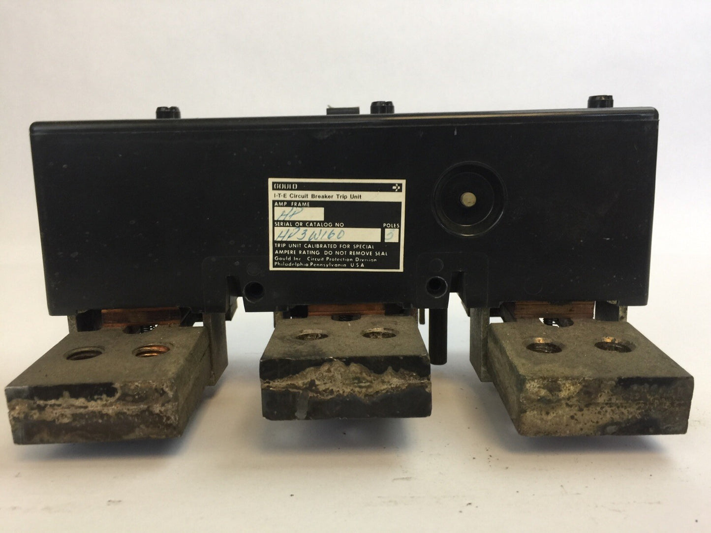 ITE GOULD HP3W160 CIRCUIT BREAKER TRIP UNIT 1600AMP 3POLE2