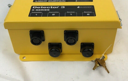 DATA INSTUMENTS/HONEYWELL 3LC-BXWQDH DETECTOR 3 LIGHT CURTAIN CONTROLLER 8