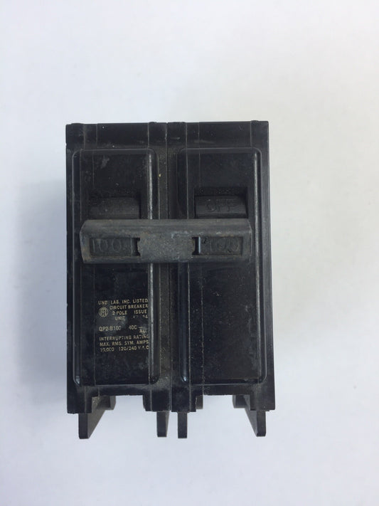 ITE QP2-B100 CIRCUIT BREAKER 2POLE 100AMP 120/240VAC0