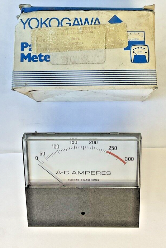 YOKOGAWA 251 RAM METER 5ACA300ACAW/RED240-30  0-5ACA0