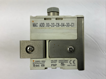 SMC EX600-SEN1 ETHERNET / IP 24VDC CLASS 2 OUTPUT 32POINTS / 2A1