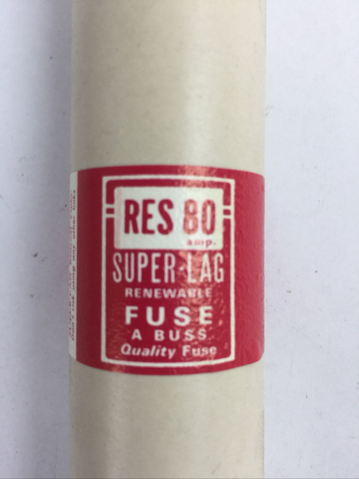 BUSSMANN RES80 SUPER-LAG RENEWABLE FUSE 80AMP 600V1