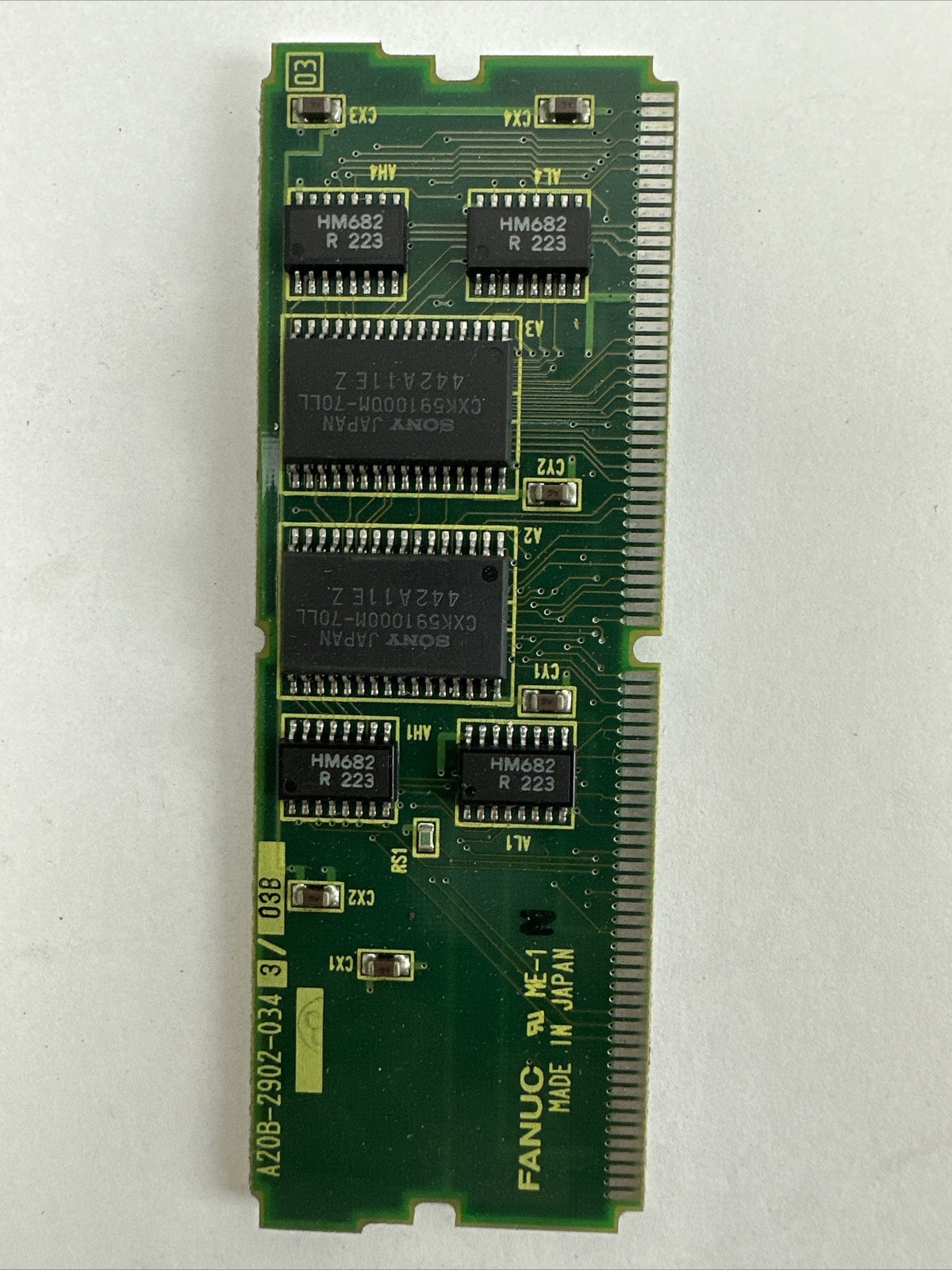 FANUC A20B-2902-0343/03B MEMORY MODULE CIRCUIT BOARD0