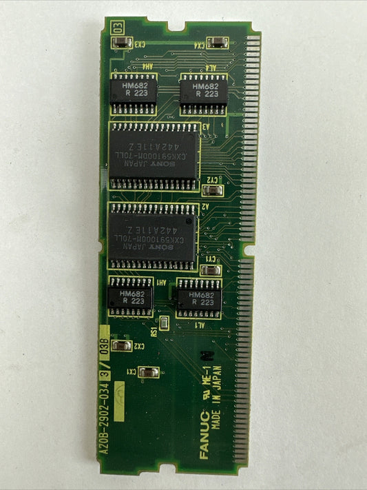 FANUC A20B-2902-0343/03B MEMORY MODULE CIRCUIT BOARD0