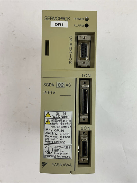 YASKAWA SGDA-02AS SERVOPACK 230VAC SERVO DRIVE0